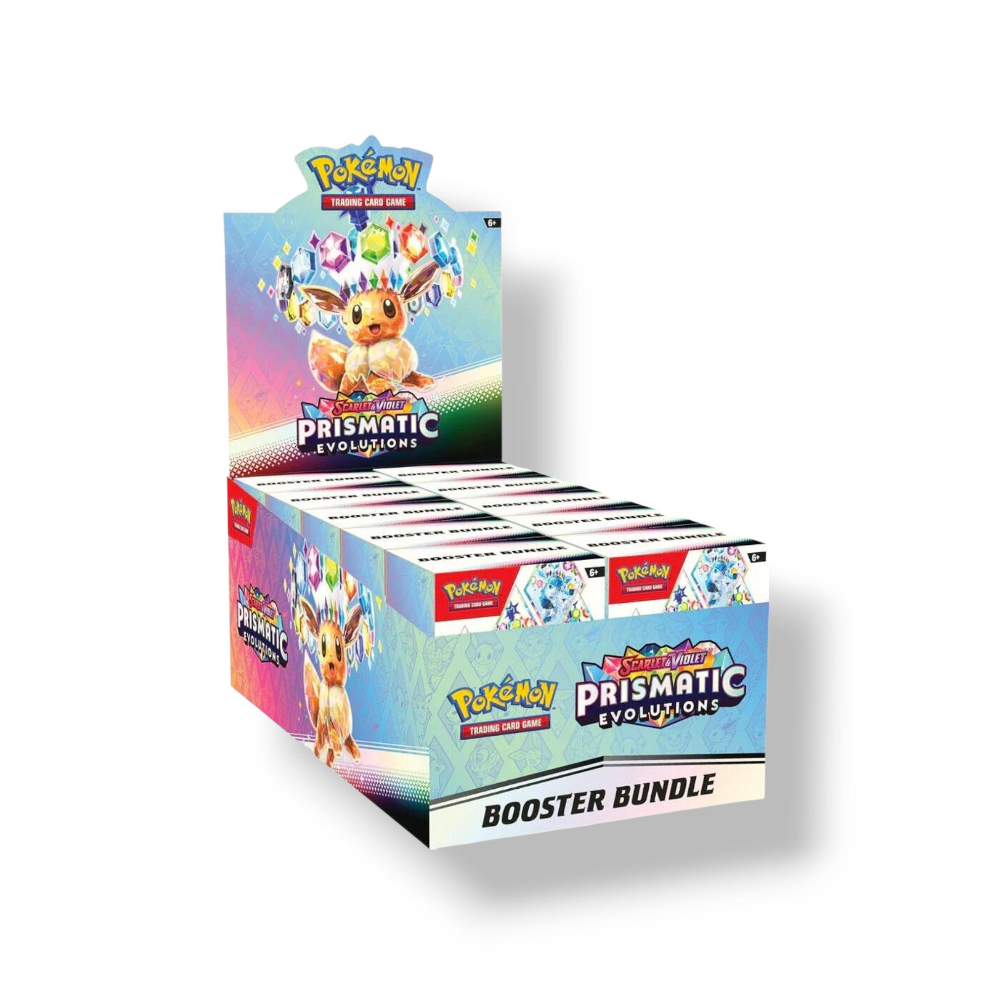 Pokemon: Scarlet & Violet - Prismatic Evolutions - Booster Bundle Display